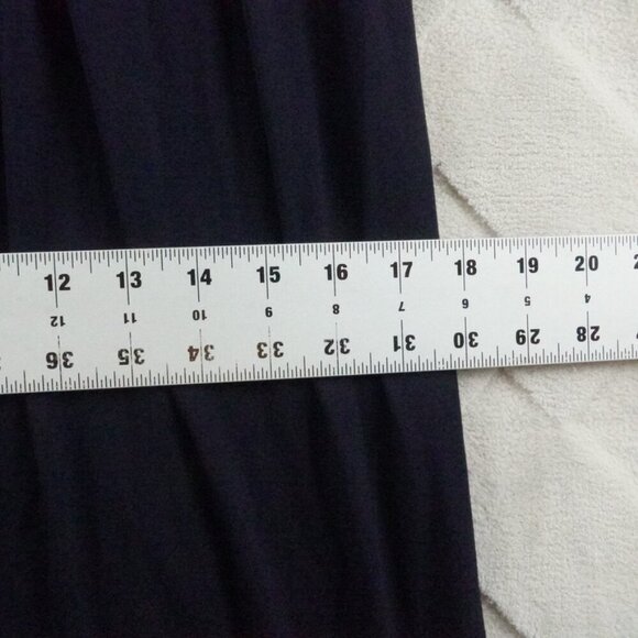 J Crew Maxi Dress Womens Medium Blue V-Neck Sleeveless Empire Waist - Picture 8 of 11